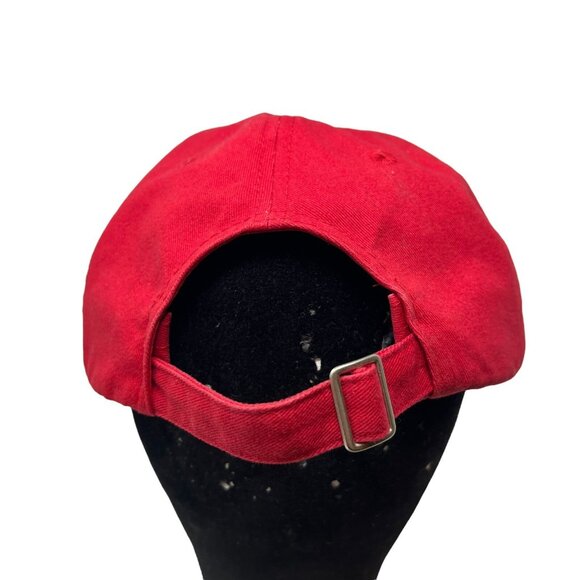 Make America Emo Again Strapback Dad Baseball Hat Cap Red Music Concert Parody - Picture 5 of 10